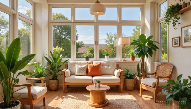 Sunroom Window Installation